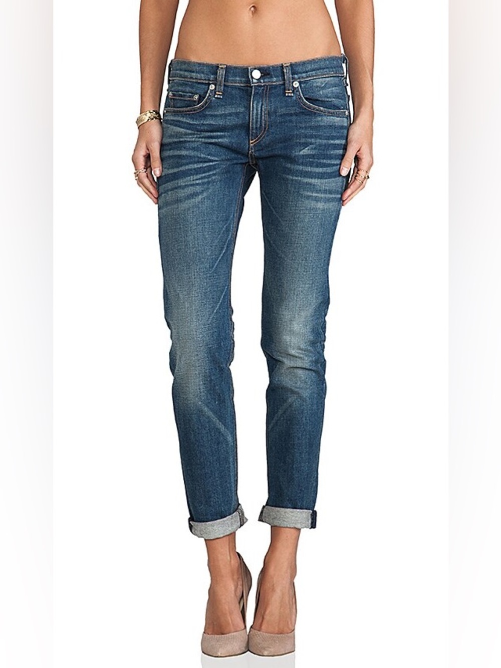 rag & bone The Dre Boyfriend Jeans Womens Size 25 in Bradford